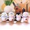 Cute Cartoon Penguin Plush Keychain Stuffed Doll Keyring Backpack Pendant Bag Hanging Decoration Lovely Gifts