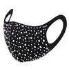Fashion Women Men Shiny Diamond Reusable Breathable Safe  Mask