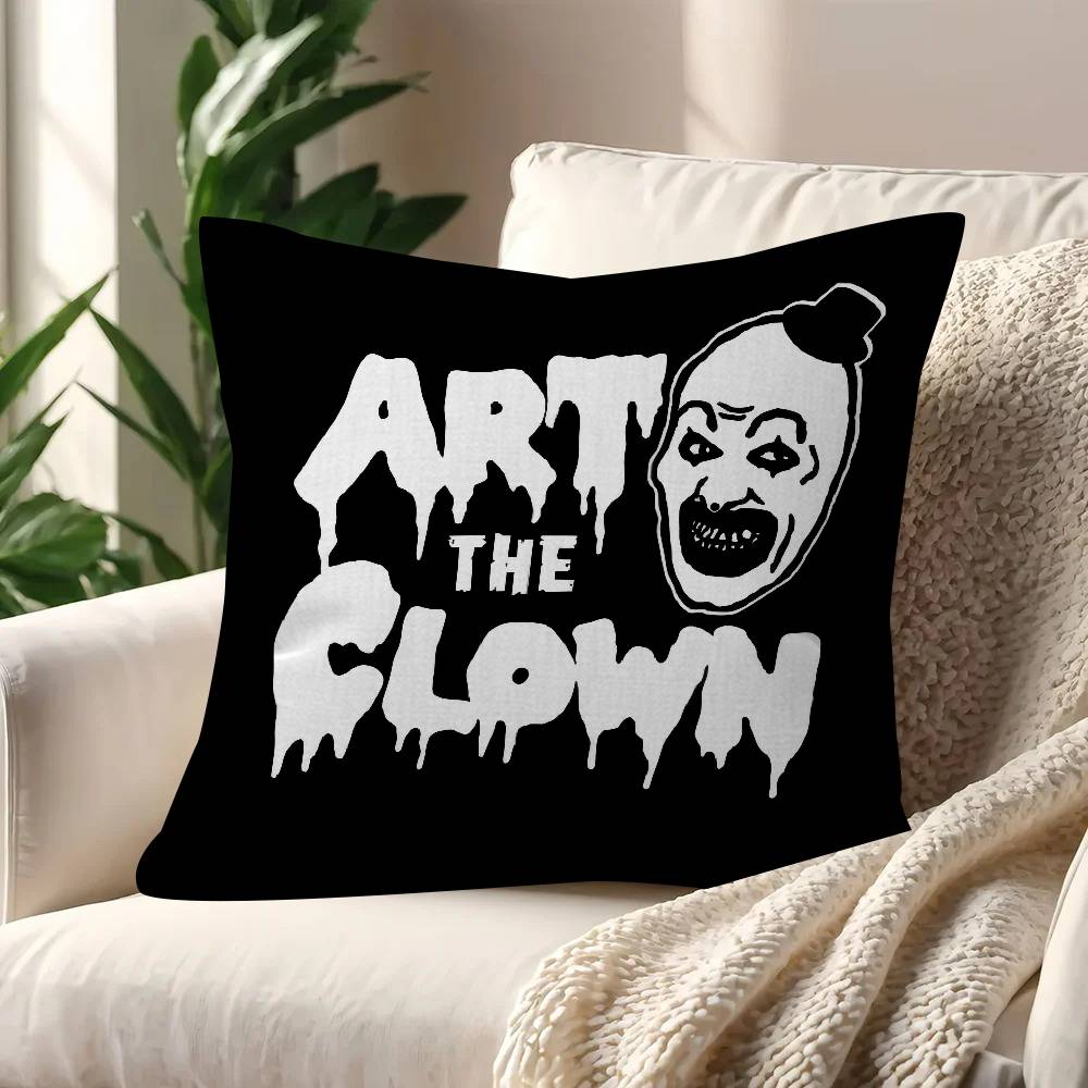 Movie T-Terrifiers 2 Anime Maple Design Cushion Cover Happy Autumn Harvest Decor Holiday Decorati Pillow Cover