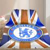 1pc Chelsea FC Blanket, Super Cozy Printed Home Blanket, All-Season Warmth