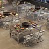Waterman Commercial Foldable BBQ Table & Seating
