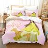 Deer Bedding Sets 3D Beautiful Animal Deer Blue Duvet Cover Polyester Twin Queen King Gift Home Decor Duvet Cover