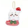 Cozy Japanese Plush Cartoon Bear Holiday Stocking Ornament Sweet Plush Pendant Toy