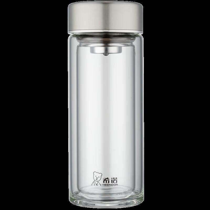 HEENOOR Double-Wall Heat-Insulated Glass Cup