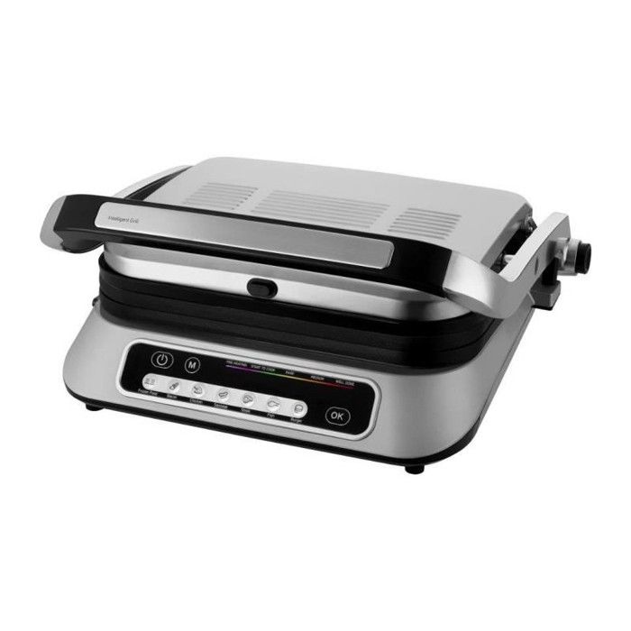 Grille de contact - Sencor - SBG 6031SS - 2100 W - 7 programmes automatiques - Plaques amovibles antiadhésives - Argent