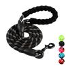 Pet dog leash set Reflective nylon round rope Adjustable dog leash