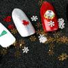 Salon Supplies Nail Art Decoration 3D Sparkles Sequins Nail Flakes Slices Snowflake Nail Sequins