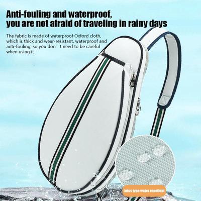 Badminton Racket Bag Badminton Racquet Storage Organizing Pouch Waterproof Racquet Tote Pack Large Protective Rackets Cover Bag