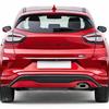 Ford Puma 2019+ Chromleiste Aufklappbare Chrom-Heckklappe Kofferraum Tuning