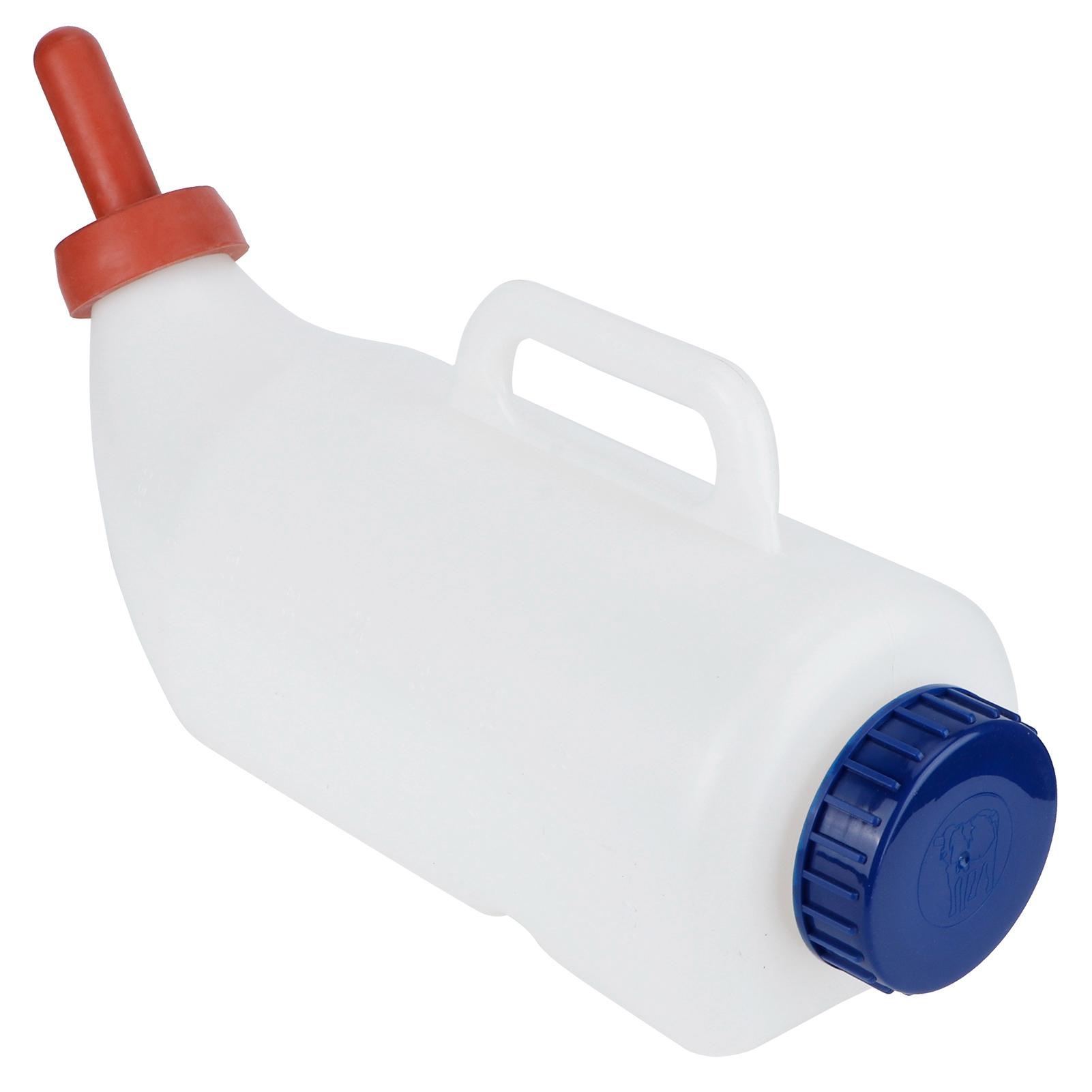 

4L Calf Milk Bottle with Handle Detachable Nipple Feeding Equipment Livestock Accessory