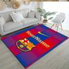 FC Barcelona personalisierter Namens-Teppich Perfekt für Esszimmer im Freien Eingangsbereich Flur Rutschfester Teppich Büros Dekorieren Hochzeitsfeier Geschenk