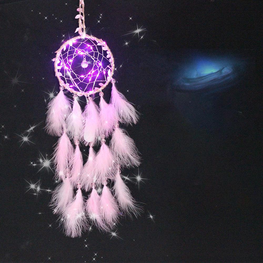 Ręcznie robiony Dziewczęcy Łapacz Snów: Wisząca ozdoba ścienna w kształcie serca na dekorację ślubną