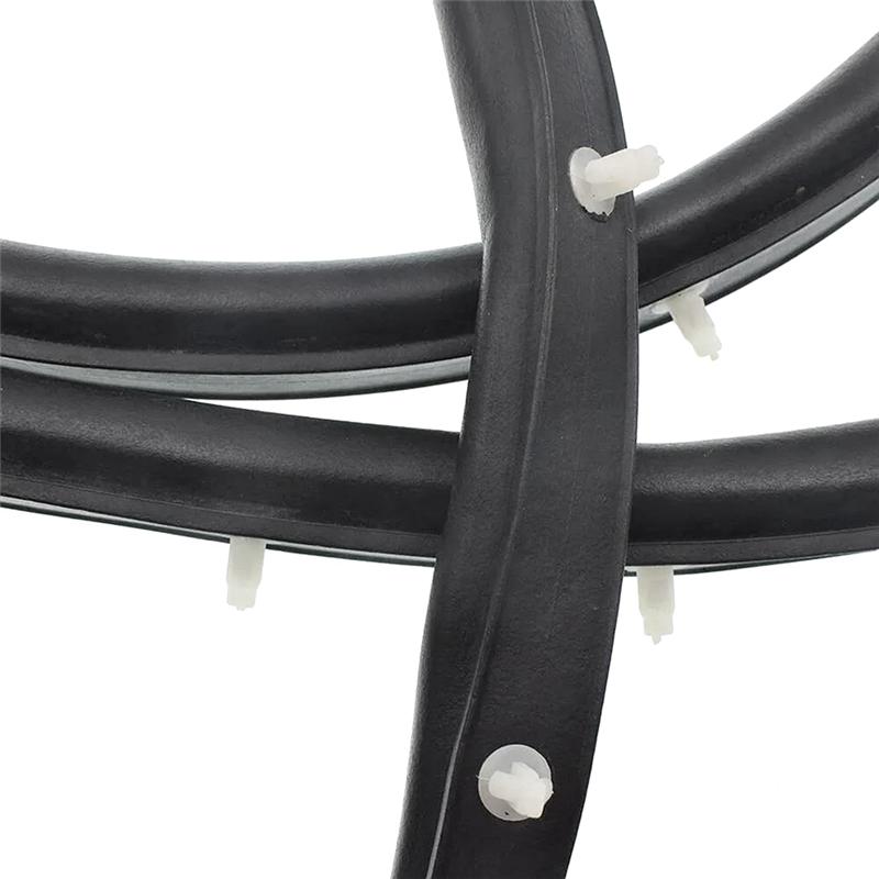 M63K-Rear Hood Weatherstrip Seal Strip MR437091 For Mitsubishi MONTERO V75,77W Long Wagon 2000-2006 Replacement Spare Parts