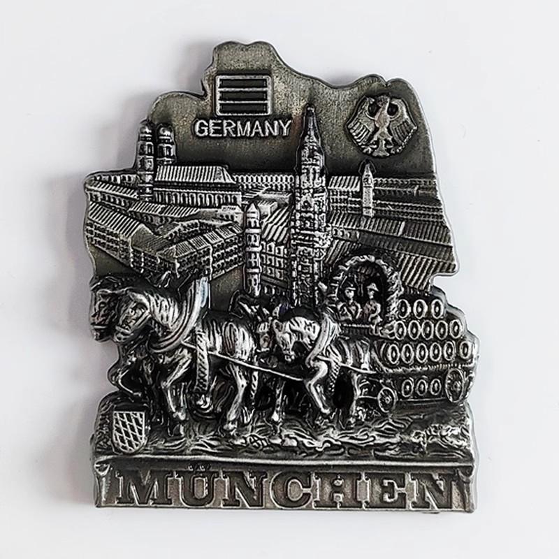 Germany Travelling Souvenirs Frankfurt Fridge Magnets Hamburg Bayern Schloss Neuschwanstein Bremen Fridge Stickers Wedding Gifts