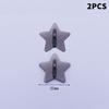 New 2/4PCS Adhesive Metal Stars Moon Bow Phone Charm Holder Phone Case Finger Ring Stand Hook Buckle Charm Clasp Accessor String 5