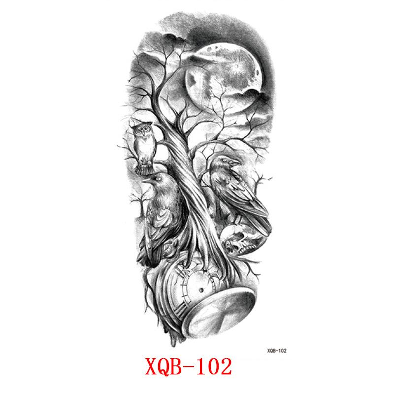 Small Full Arm Tattoo Stickers, Flower Letters, Animal Tattoo Stickers, Tattoo Stickers Tattoo