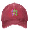 Mardi Gras Casual Baseball Cap Spring Trucker Hat Sun Visor Tennis Skate Snapback Cap Unisex Baseball Caps