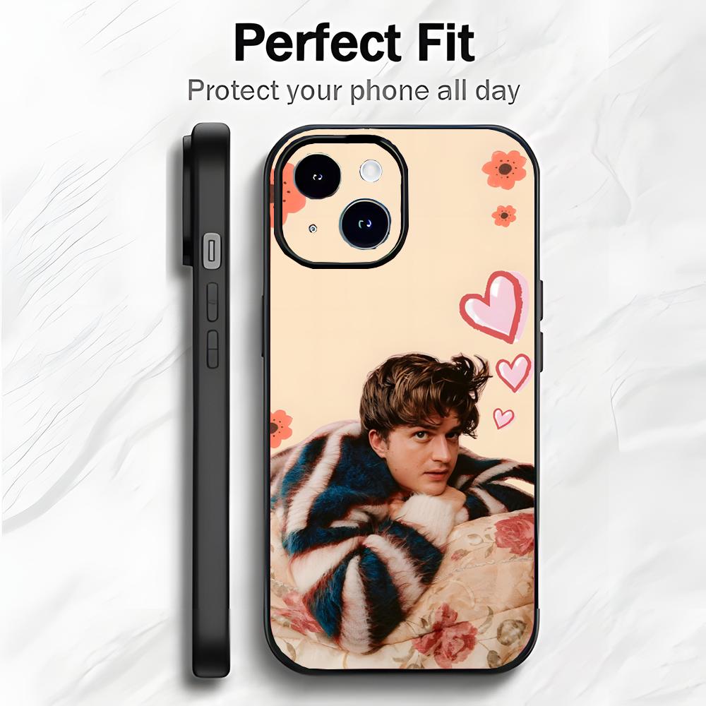 Charming Cute Actor J-Joe Keery Phone Case Phone Case Soft Packaging Lightweight For iPhone17 16 15 14 13ProMax
