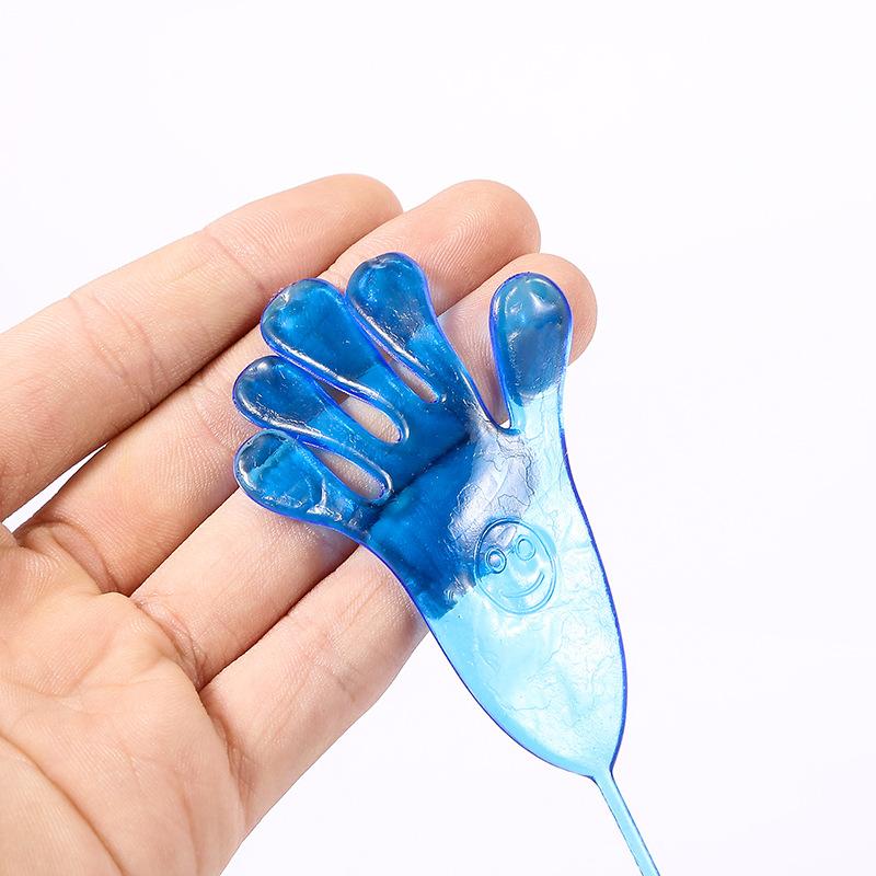 10-50 Pcs Kids Funny Sticky Hands Toy Palm Elastic Sticky Squishy Slap Palm Toy Kids Novelty Gift Party Favors Supplies