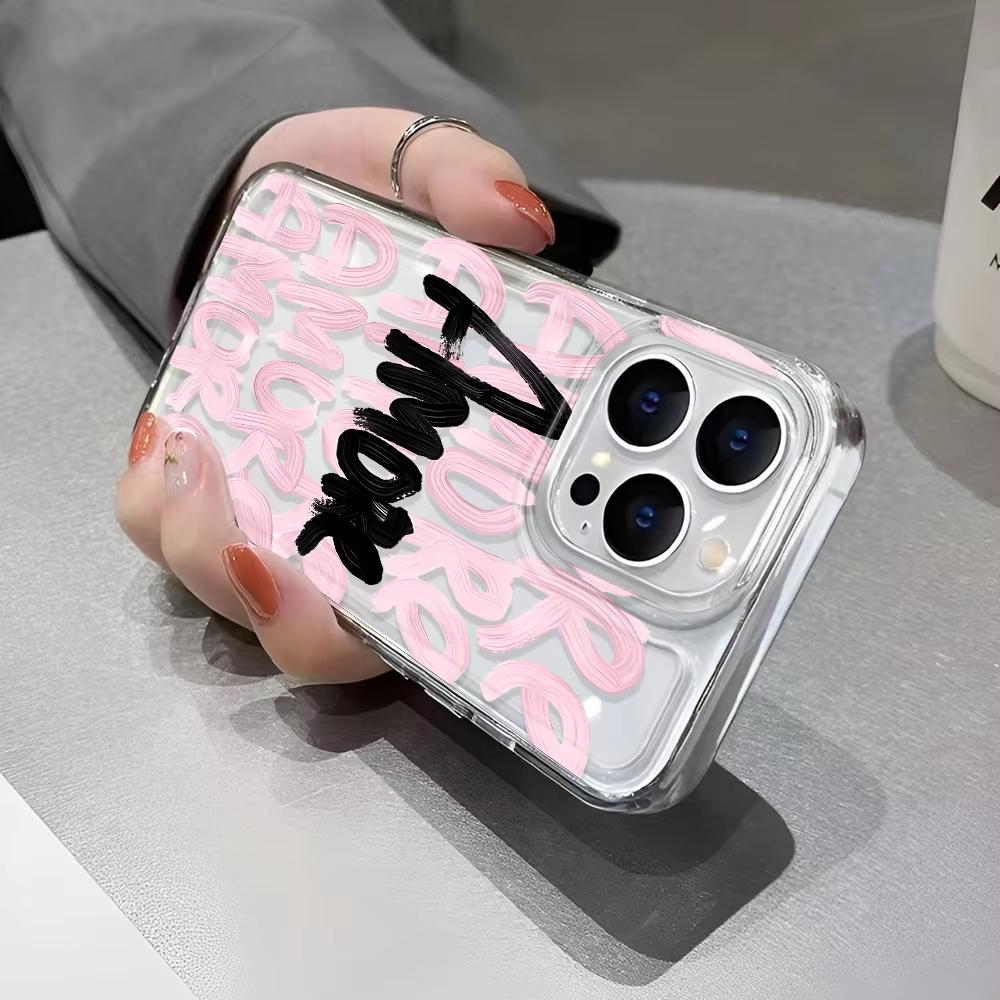 Amore-Love Italian Romantic Phone Case for Samsung Galaxy A55 A35 A25 A15 5G A24 A23 A22 A32 A52 A52S A71 A72 A51 4G Cover