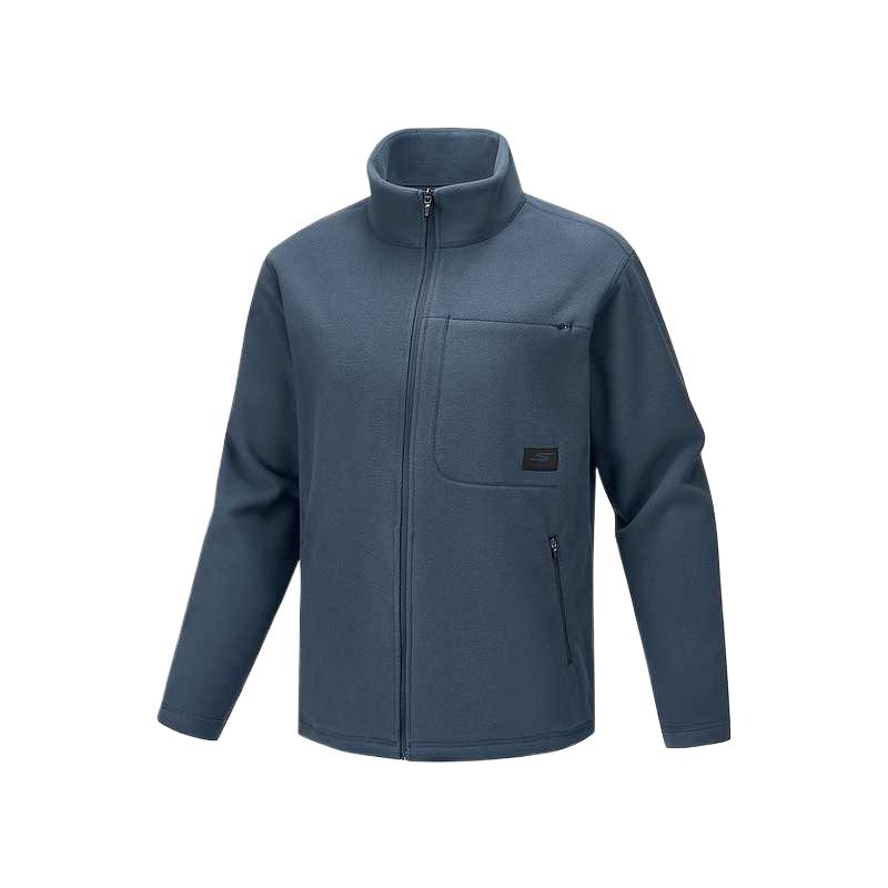 Skechers Basic Sports Series Comfortable Jacket Men Jackets P425M237-00W5 S