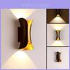Modern Outdoor Led Wall Light Garden Pathway Illumination For Patio And Terrace