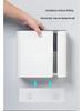 Wall-Mounted Waterproof Tissue Box & Toilet Paper Dispenser