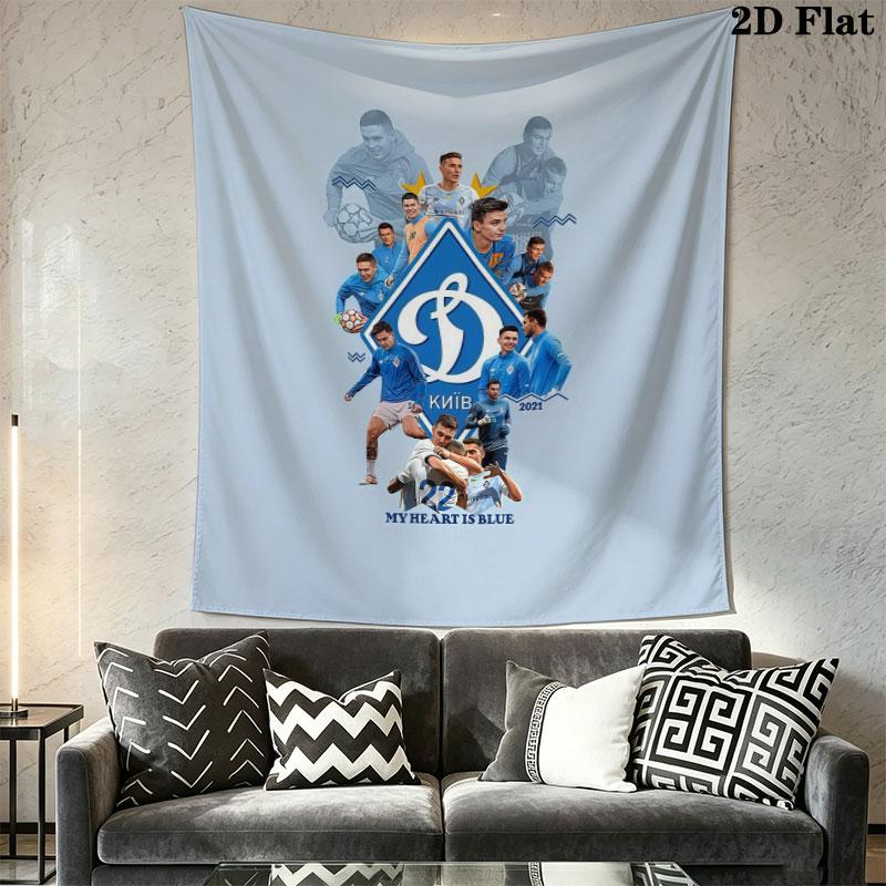 Dynamo Moscow Valor Wall Hanging Printed Fabric Blanket Decorative Tapestries for Bedroom Living Room Home Decor