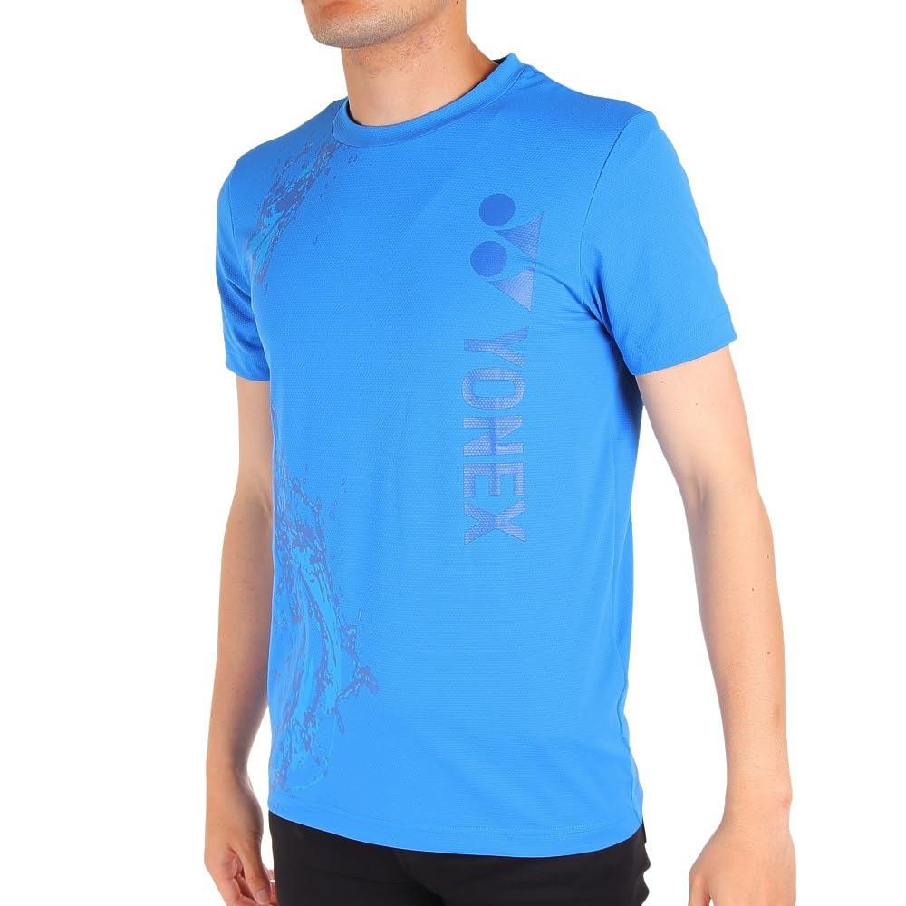 

Short Sleeve Shirt Dry Ocean Blue M [YONEX] T-shirt (Fit Style) (489)