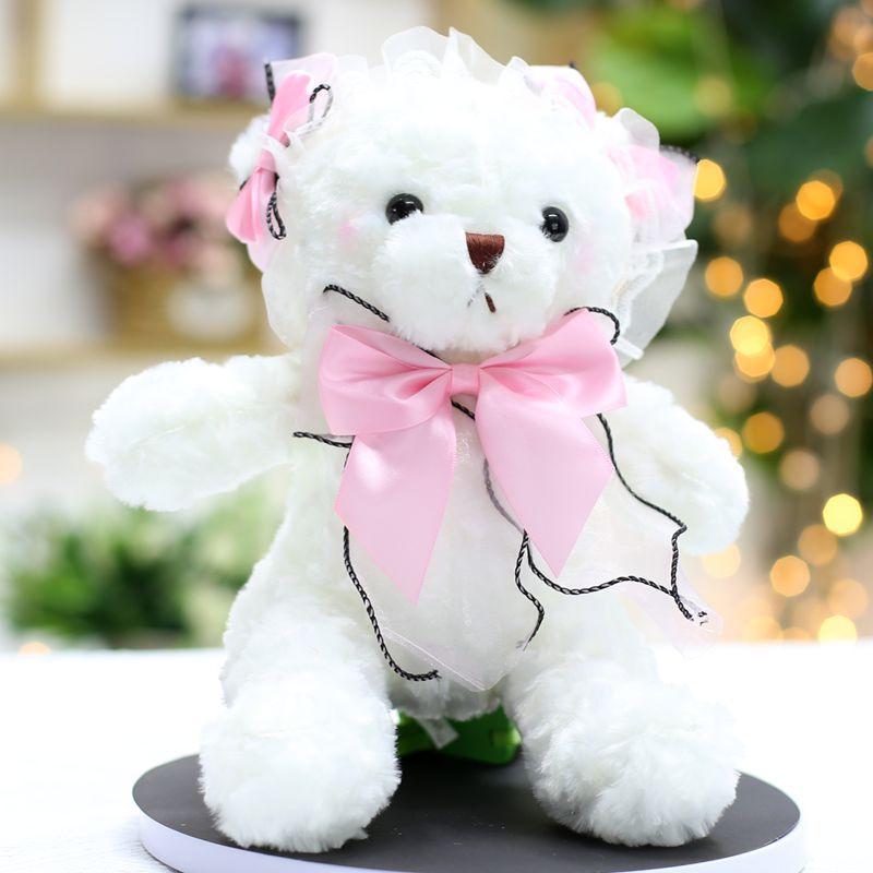 Plush Toy Doll 7 Inch Grab Machine Lolita Bear Doll Rag Doll Girl Birthday Gift Doll