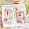 20 Pcs/pack Floral Border Stickers Aesthetic Stick Labels Decorative Diary Album Scrapbooking Material Junk Journal Supplies