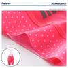 KEMALOCE Radsport-Trägershorts für Damen, Pink und Schwarz, Größe M-XL, schnell trocknende Damen-Fahrradshorts