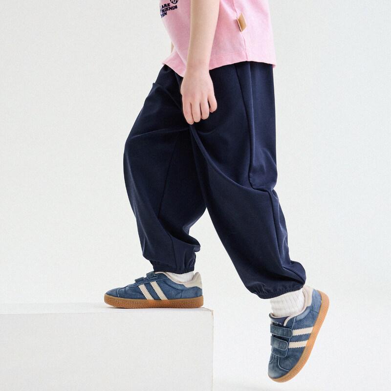 

Yun er Mom Girls Summer Anti-Mosquito Tapered Pants 100