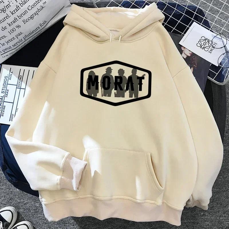 Unisex Pullover Morat Print Women Hoodies Hip Hop Sweater Graphic Manga Vintage Sweatshirts Ulzzang Winter Clothes Women