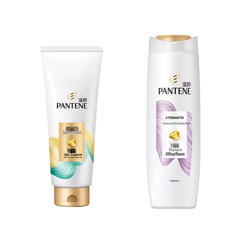 Pantene PRO-V Strong Root Nourish & Silky Smooth Hair Care Set