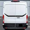 Car Rear Door Vinyl Decals Stripes Graphics Automobile Exterior Sticker Decoration Auto Accessories For Ford Transit Custom