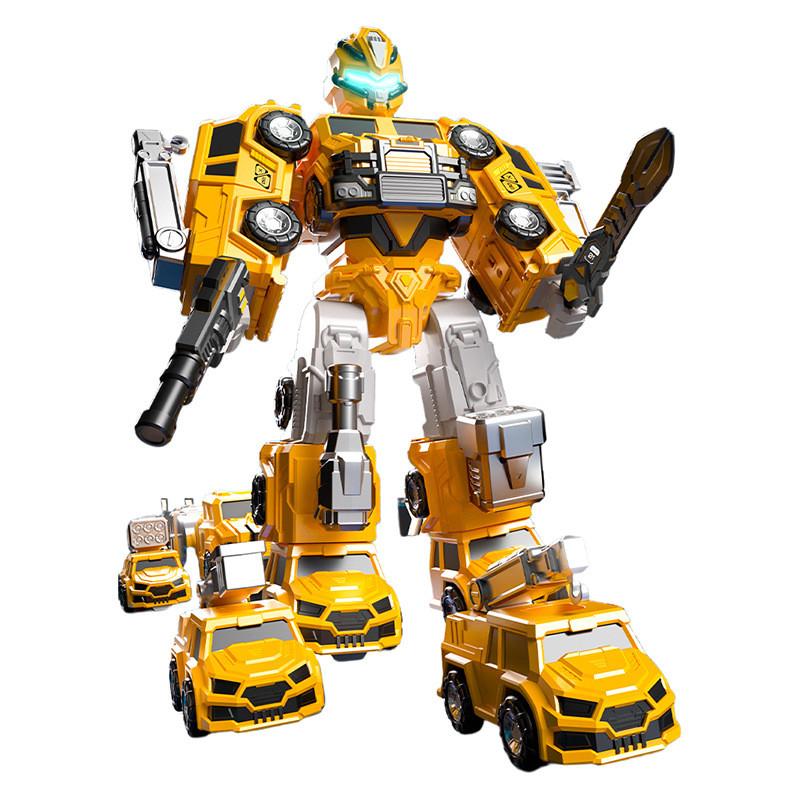 Childrens Magnetic Car Robot Toy With Assembly And Developmental Features For Boys And Girls
