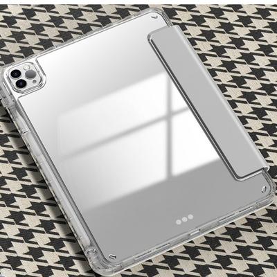 Ultra čirý akryl pro pouzdro na iPad 10 2 pro Air 5 iPad 2024 Ochranný kryt proti ohýbání pro Apple 11palcový tablet