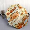 Capybara Themed Travel Umbrella-8 Ribs Automatic Opening and Closing, Portable Folding Design, Compact and Stylish Umbrella Suitable for Out