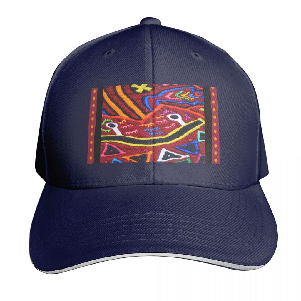 Panama Mola Design Baseball Cap Gift for Him Her Casual Daily Wear Quick Dry PerforUnisexce