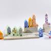 Sturdy Silicone Hollow House Adornment Mold Perfect For Crafting Delicate European Style Hollow House Decorations