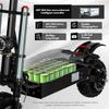 TOURSOR E5B  Foldable Electric Scooter for Adults 6000W Motor 85km/h Speed 120km Range 60V40AH Battery 11-inch Off-road Tires