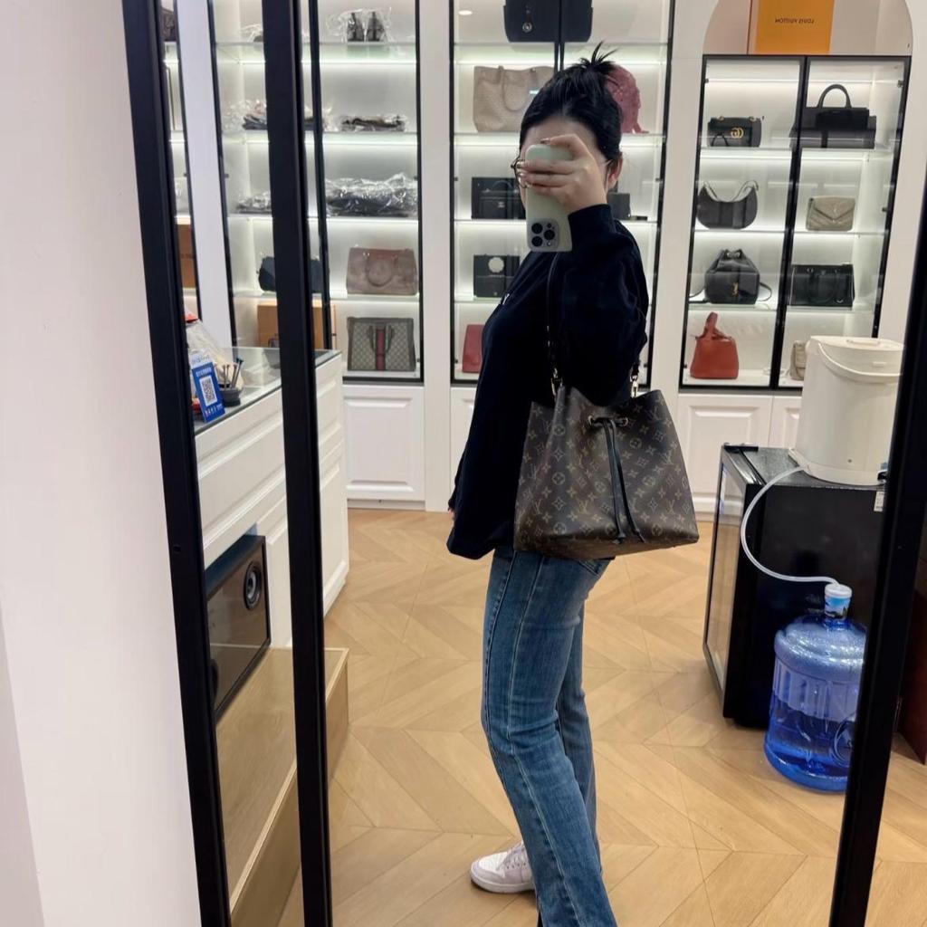 [Pre-Owned] Louis Vuitton Neonoe MM 'Brown Monogram Canvas' - Excellent #M8XOC0