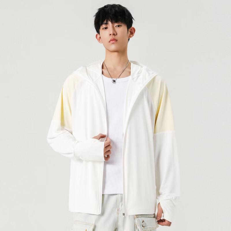 Fengxun Men's UPF50+ Sun Protection Hooded Jacket