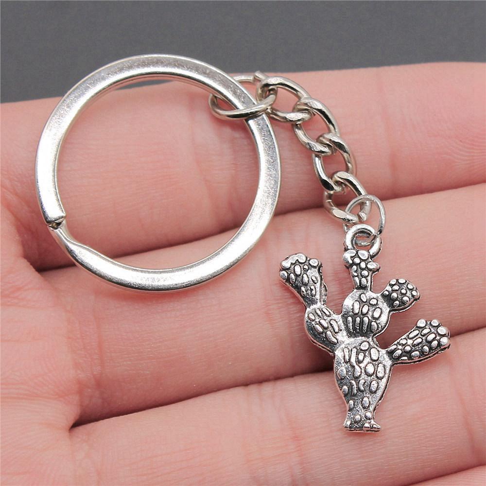 28mm Key Ring Mushroom Branch Leaf Kids' Jewelry Materials QY030