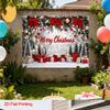 1Pcs Christmas Bohemian Style Pattern Decoration Background Winter Backdrop For Photo Studio Photo Booth Party