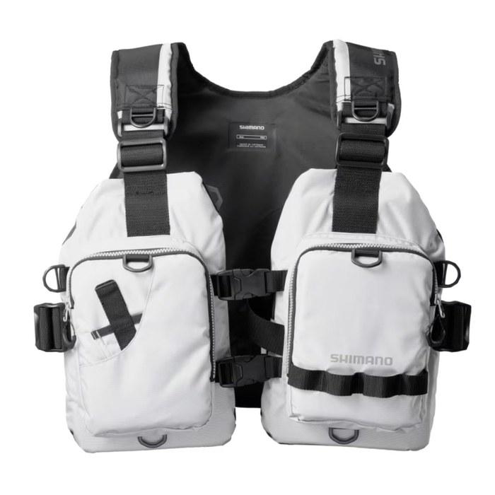 Жилет Shimano Game Vest Light VF-068T Светло-серый Свободный размер