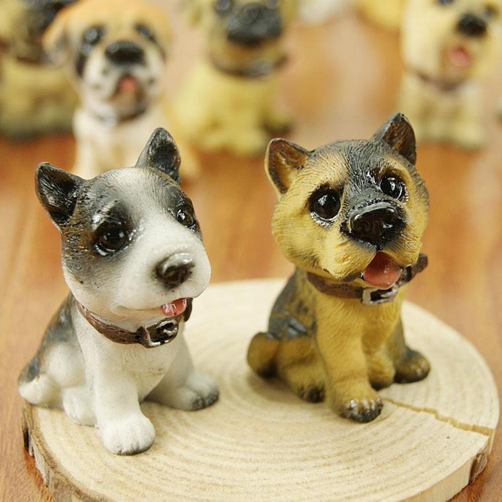 Details about 12 Pcs Cute Mini Puppy Dog Model Resin Pup Statue Home Office Decoration Gift Details about 12 Pcs Cute Mini Puppy Dog Model Resin Pup Statue Home Office Decoration Gift