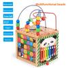 Panda Wooden Bead Maze And Musical Board For Early Childhood Learning