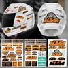 Adesivos Decalques Impermeáveis para Moto e Capacete KTM 390/790 Duke